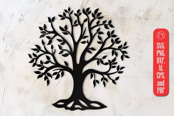 Download Tree Laser Cut SVG Cut File - Svg cut file Collection