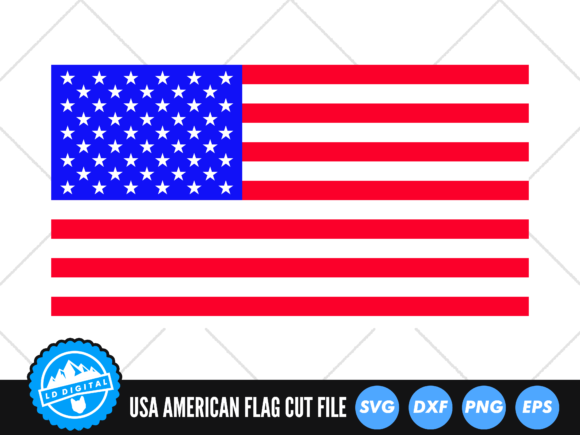 Download USA Flag SVG Cut File | American Flag - Usa Collection