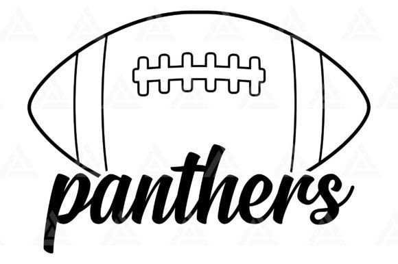 Download Panthers Football Svg Cut File - Svg cut file Collection