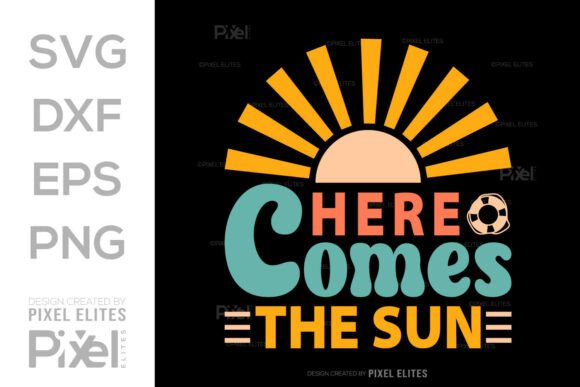 Download Here Comes the Sun SVG Cut File Design - Svg cut file Collection