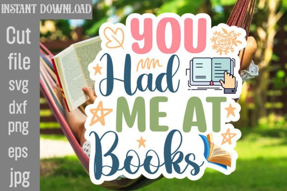 Download You Had Me at Books SVG Cut File - Svg cut file Collection
