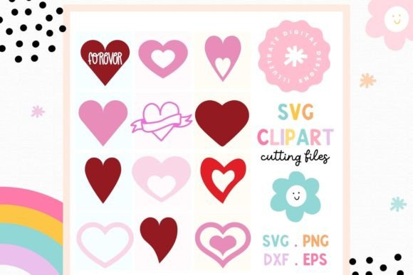 Download Love Heart SVG Cut File | Heart Clipart - Svg cut file Collection