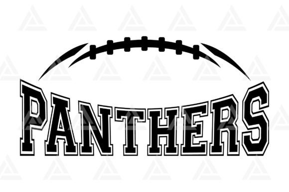 Download Panthers Football Svg Cut File - Svg cut file Collection