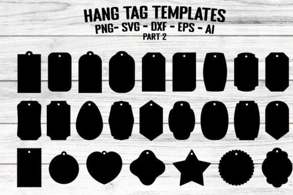 Download Hang Tags SVG Cut File Templates - Svg cut file Collection